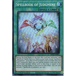 Spellbook of Judgment RA01-EN054 Super rare