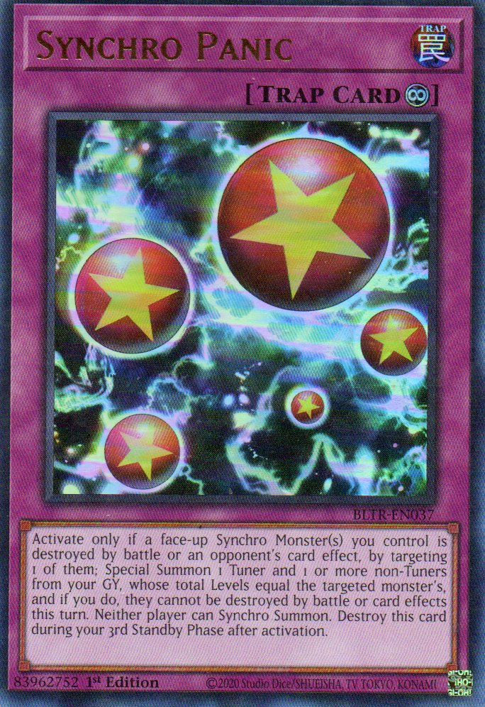 Synchro Panic BLTR-EN037 Ultra rare