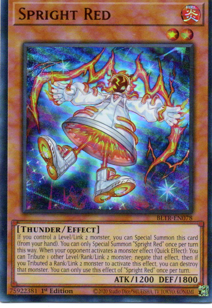 Spright Red BLTR-EN078 Ultra rare