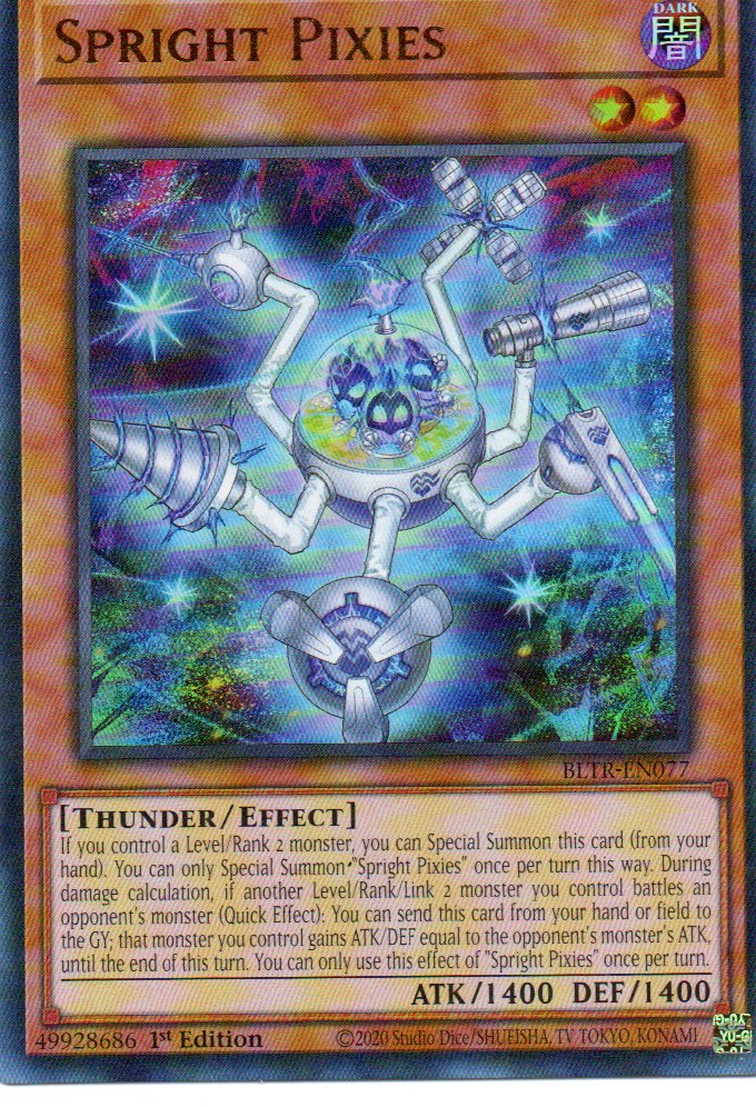 Spright Pixies BLTR-EN077 Ultra rare