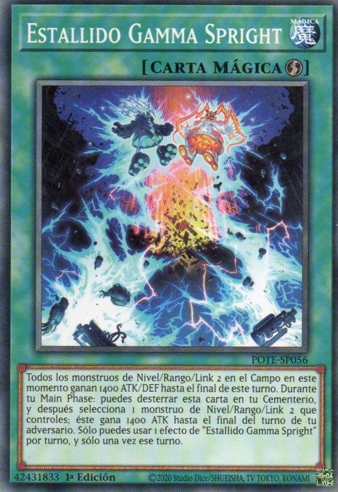 Estallido Gamma Spright POTE-SP056 Commun