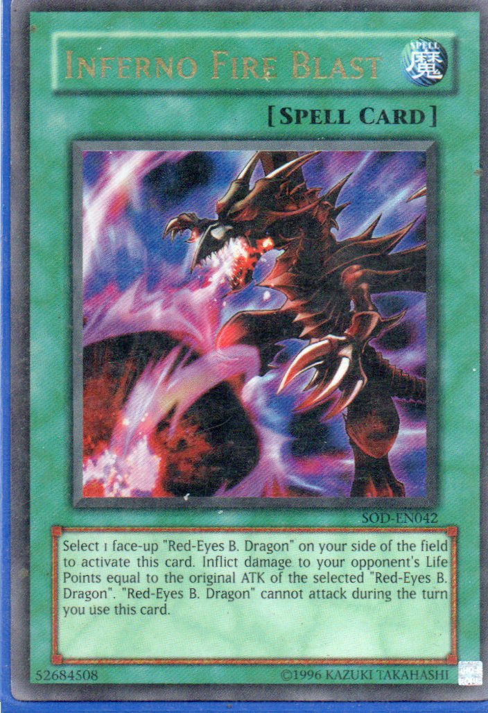 Inferno Fire Blast SOD-EN042 Ultra rare