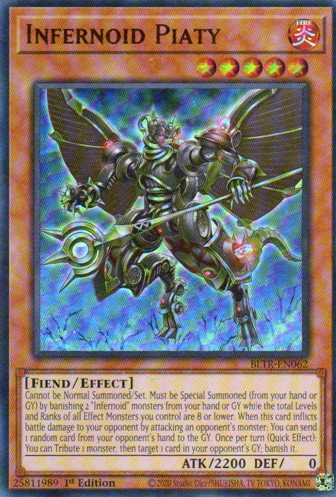 Infernoid Piaty BLTR-EN062 Ultra rare