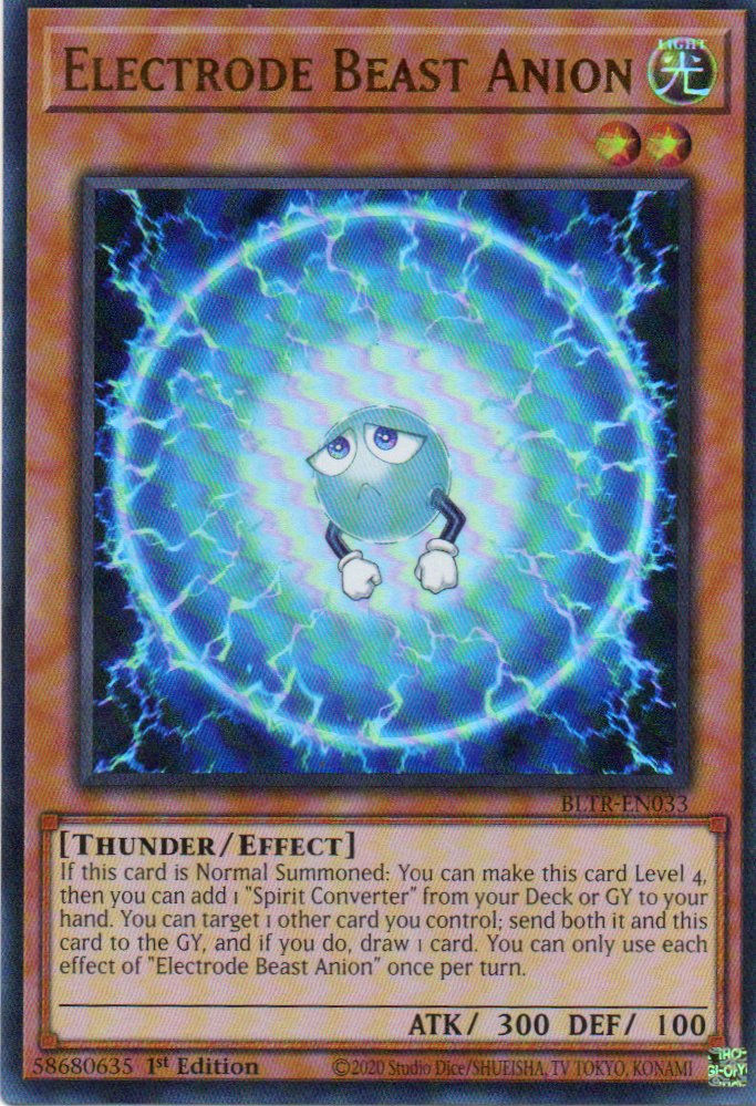 Electrode Beast Anion BLTR-EN033 Ultra rare