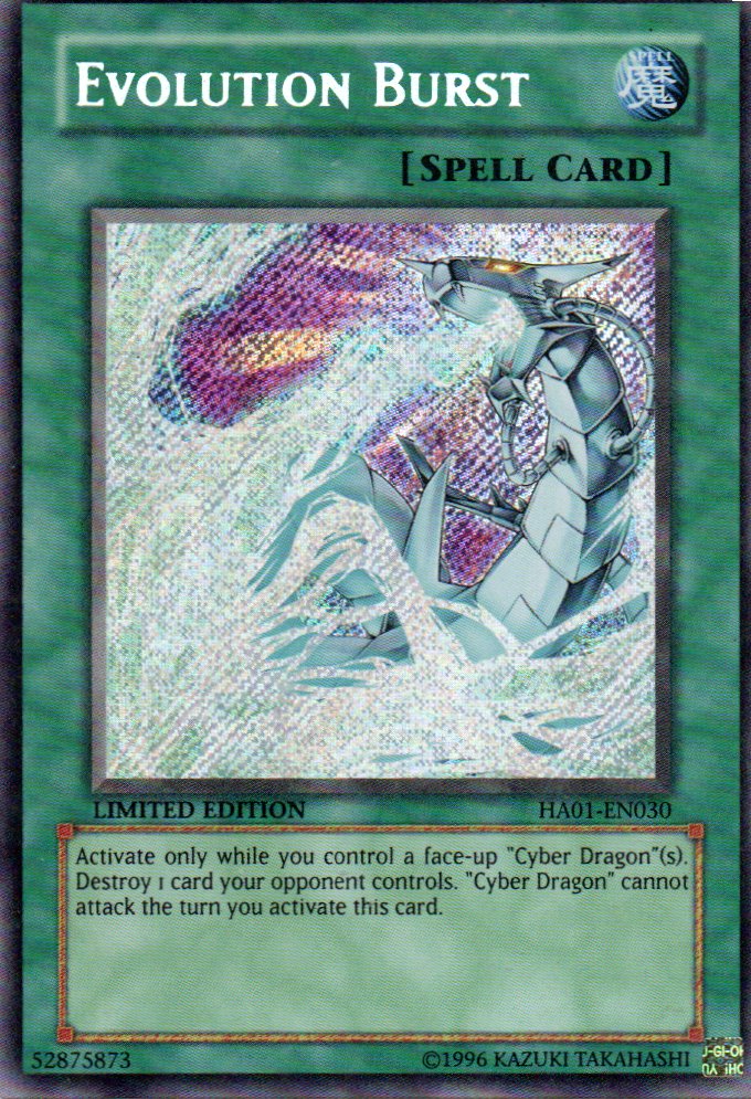 Evolution Burst HA01-EN030 Secret rare