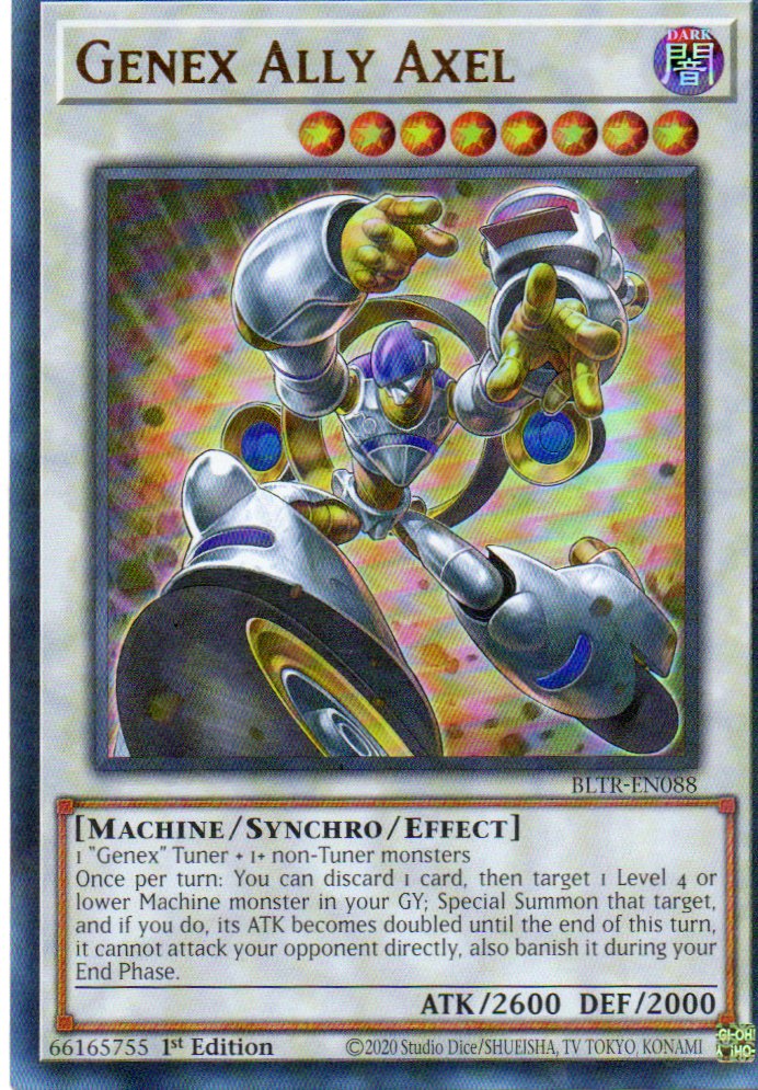 Genex Ally Axel BLTR-EN088 Ultra rare