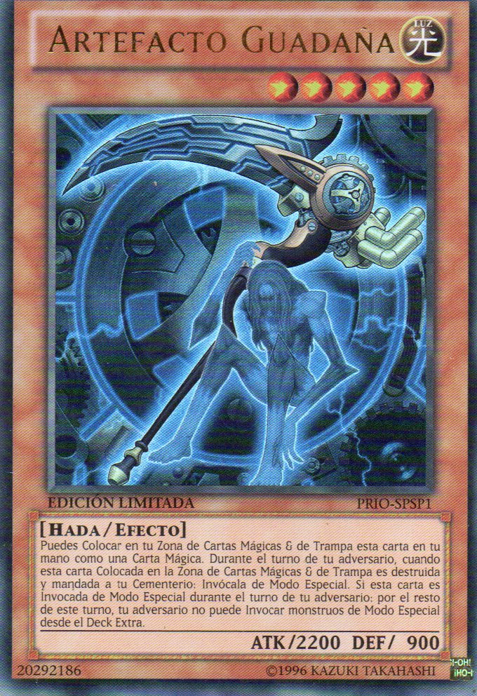Artefacto Guadaña PRIO-SPSP1 Ultra rare