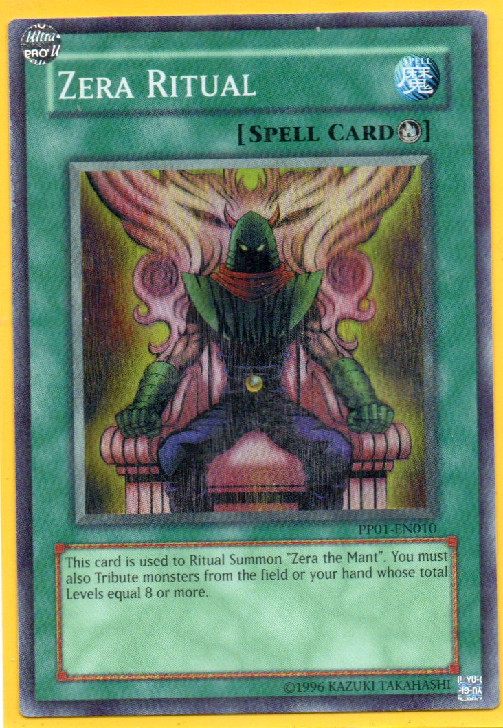Zera Ritual PP01-EN010 Super rare