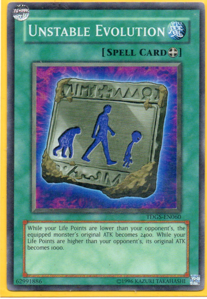 Unstable Evolution TDGS-EN060 Super rare