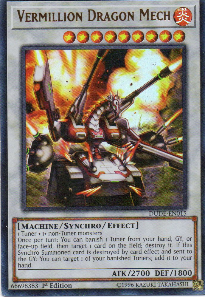 Vermillion Dragon Mech DUDE-EN015 Ultra rare