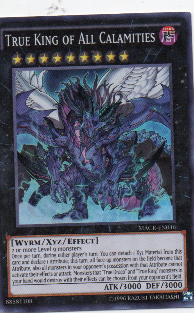 True King of All Calamities MACR-EN046 Super rare