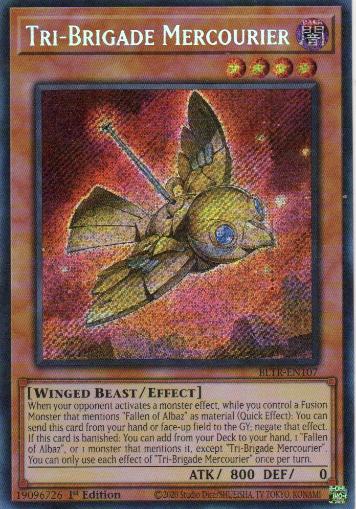 Tri-Brigade Mercourier BLTR-EN107 Secret rare