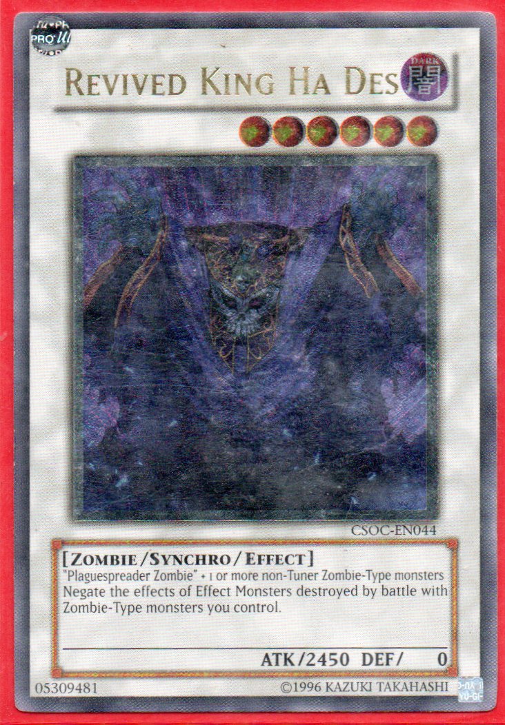 Revived King Ha Des CSOC-EN044 Ultimate rare