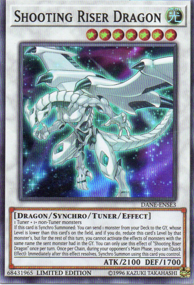 Shooting Riser Dragon DANE-ENSE3 Super rare