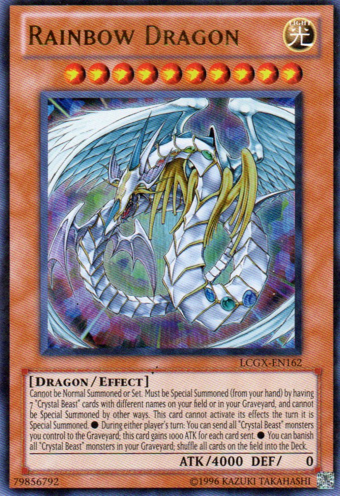 Rainbow Dragon LCGX-EN162 Ultra rare