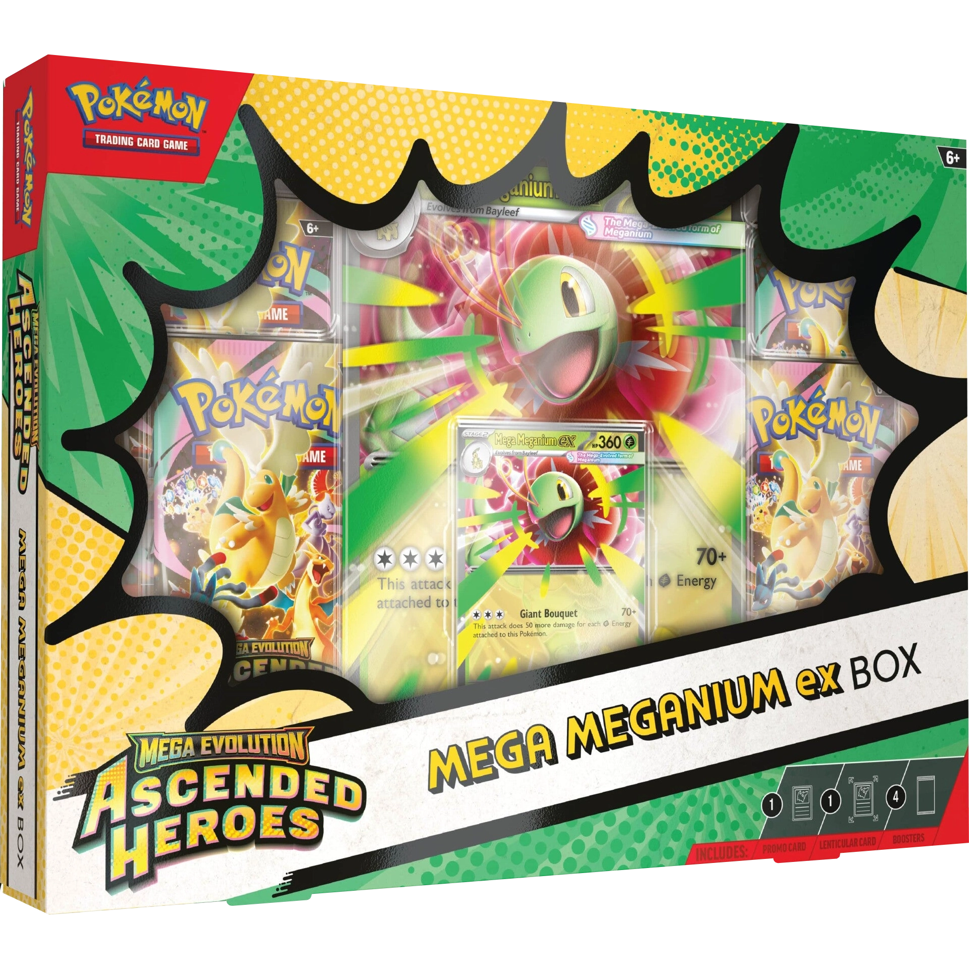 Mega Meganium ex Box Pokemon TCG Ascended Heroes Ingles