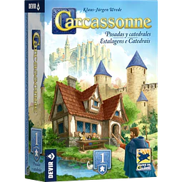 Carcassonne - Posadas y catedrales Expansión 1 - Juego de Mesa