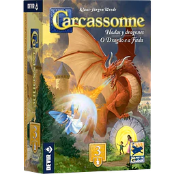 Carcassonne - Dragones y hadas - Expansión 3