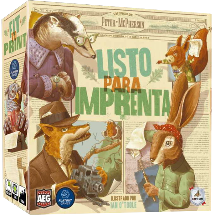 Listo para Imprenta- Juego de Mesa