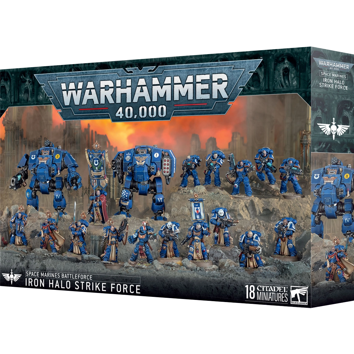 Iron halo strike force Warhammer 40,000 - Juego de Mesa