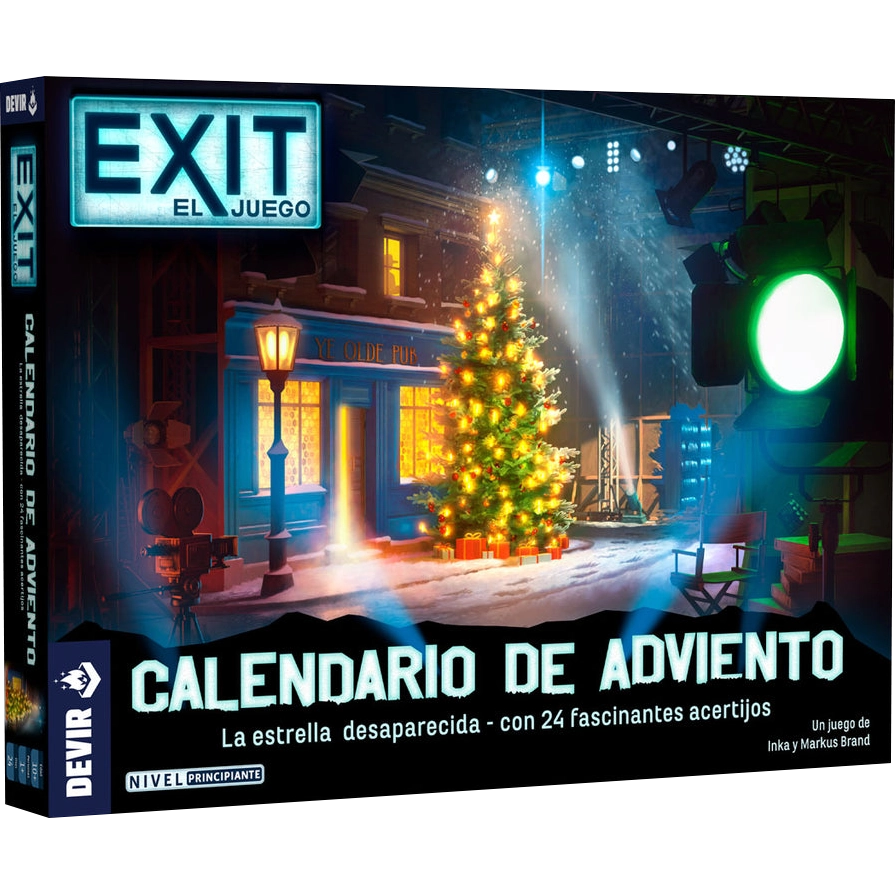 Exit Calendario de Adviento - La Estrella Desaparecida - Juego de Mesa
