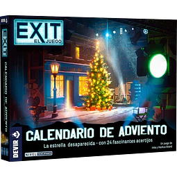Exit Calendario de Adviento - La Estrella Desaparecida - Juego de Mesa
