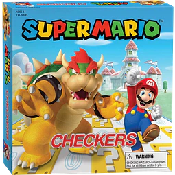 Super Mario Damas Inglesas - Juego de Mesa