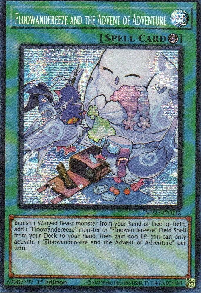 Floowandereeze and the Advent of Adventure MP23-EN032 Secret rare