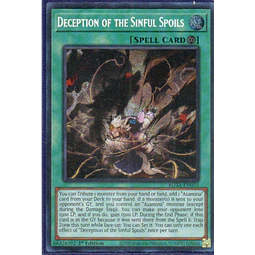 Deception of the Sinful Spoils ROTA-EN055 Secret rare