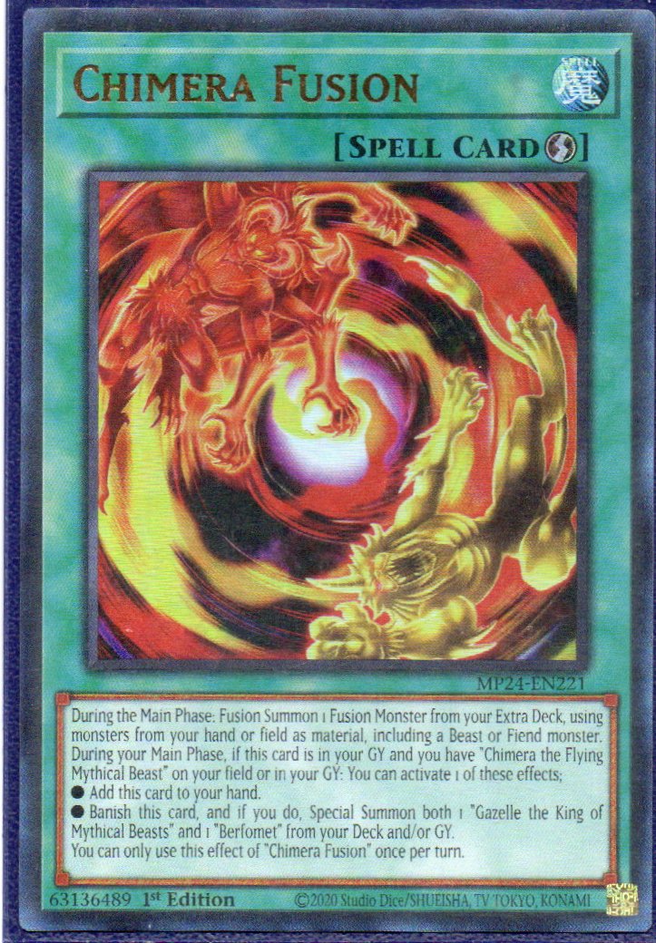Chimera Fusion MP24-EN221 Ultra rare