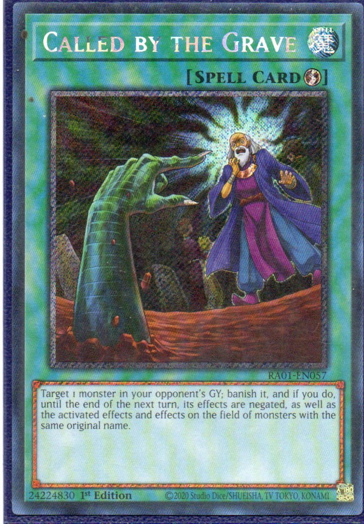 Called by the Grave RA01-EN057 Platinum rare