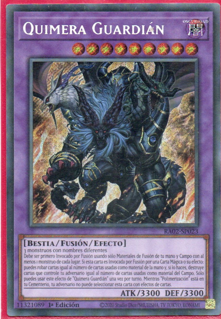 Quimera Guardian RA02-.SP023 Secret rare