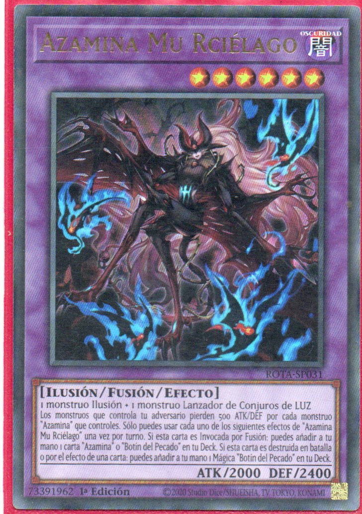 Azamina Mu Rcielago ROTA-SP031 Ultra rare