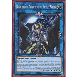 Underworld Goddess of the Closed World RA02-EN045 Super rare