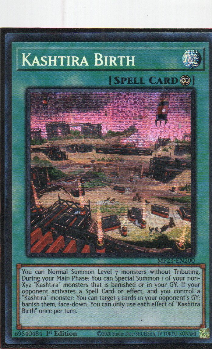 Kashtira Birth MP23-EN200 Secret rare