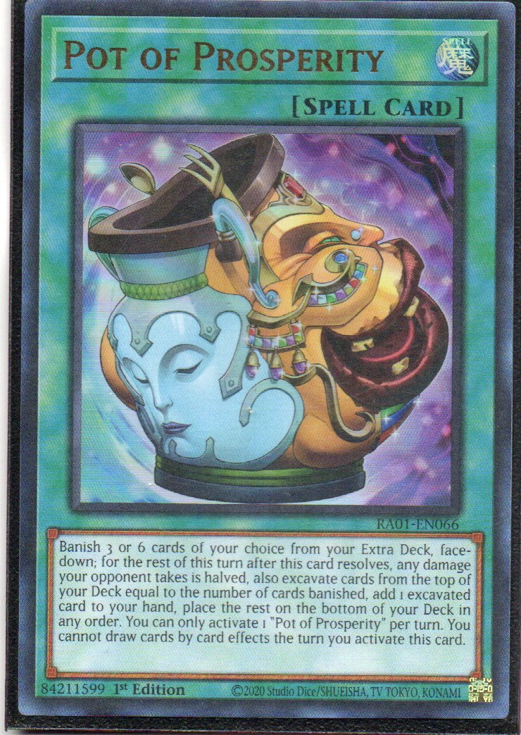Pot of Prosperity RA01-EN066 Ultra rare