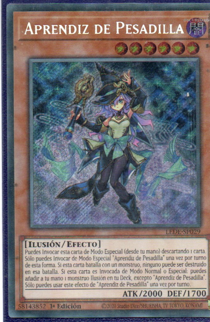 Aprendiz de Pesadilla LEDE-SP029 Secret rare