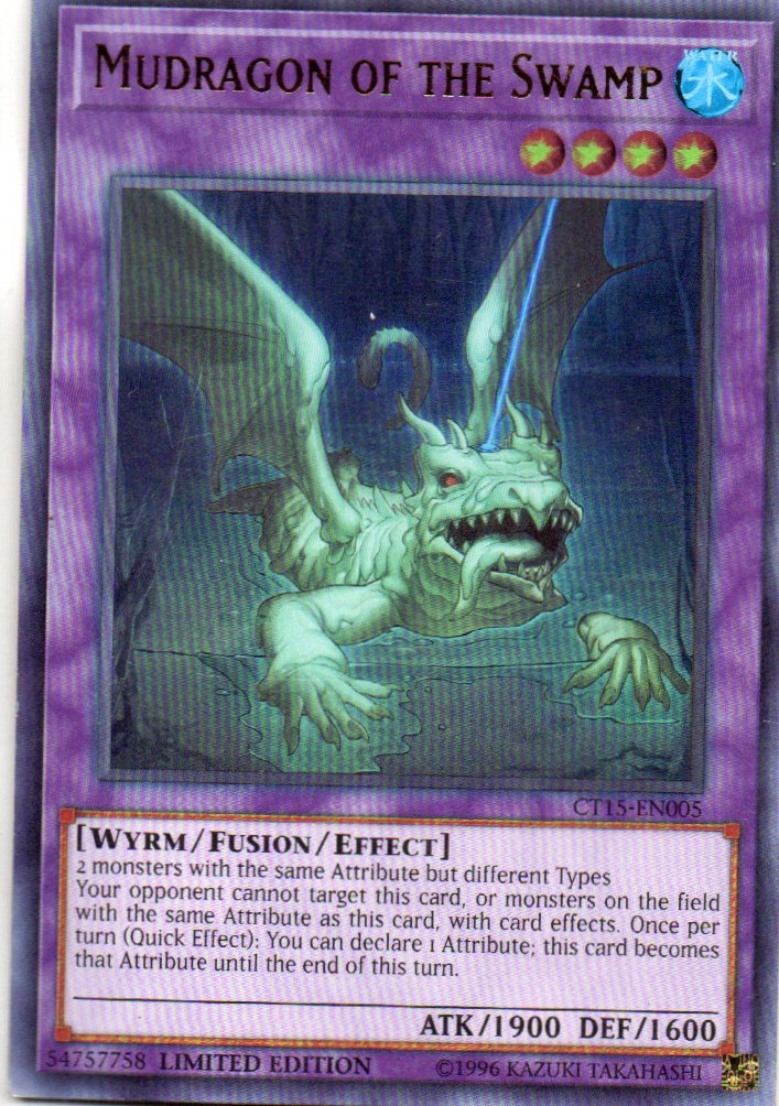 Mudragon of the Swamp CT15-EN005 Ultra rare
