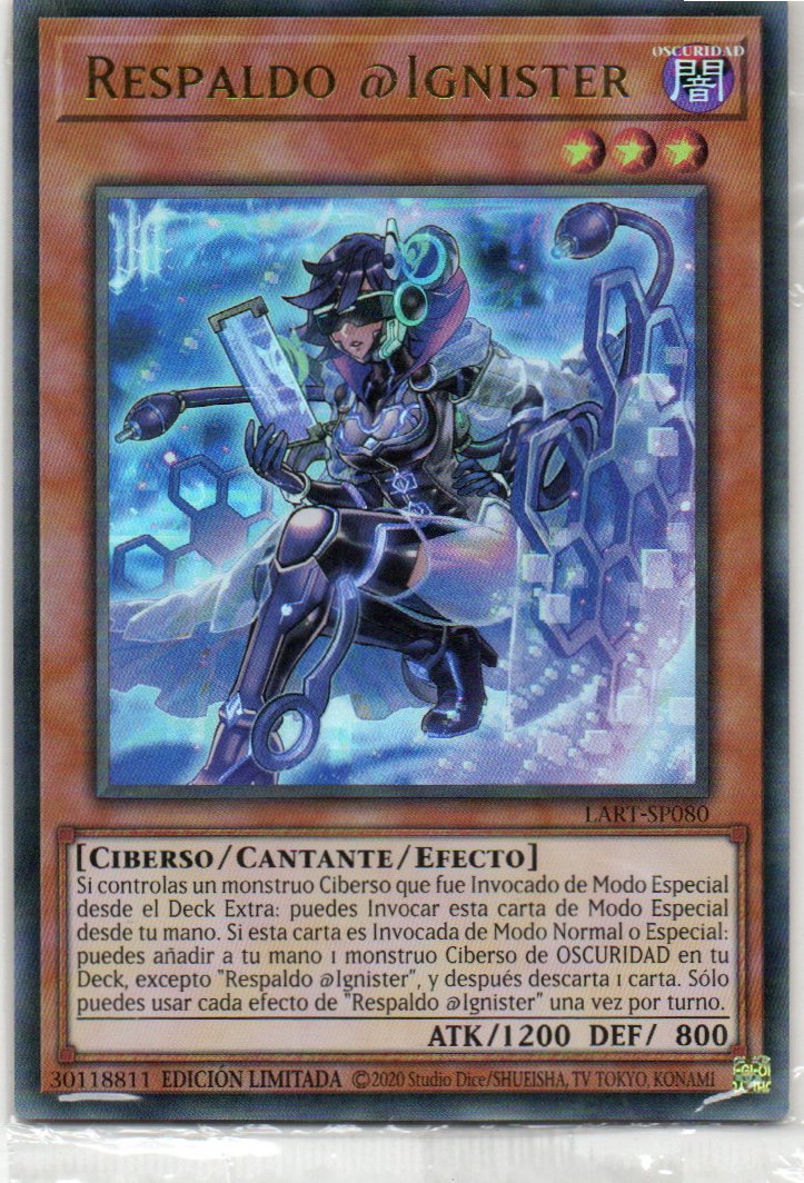 Respaldo @Ignister LART-SP080 Ultra rare