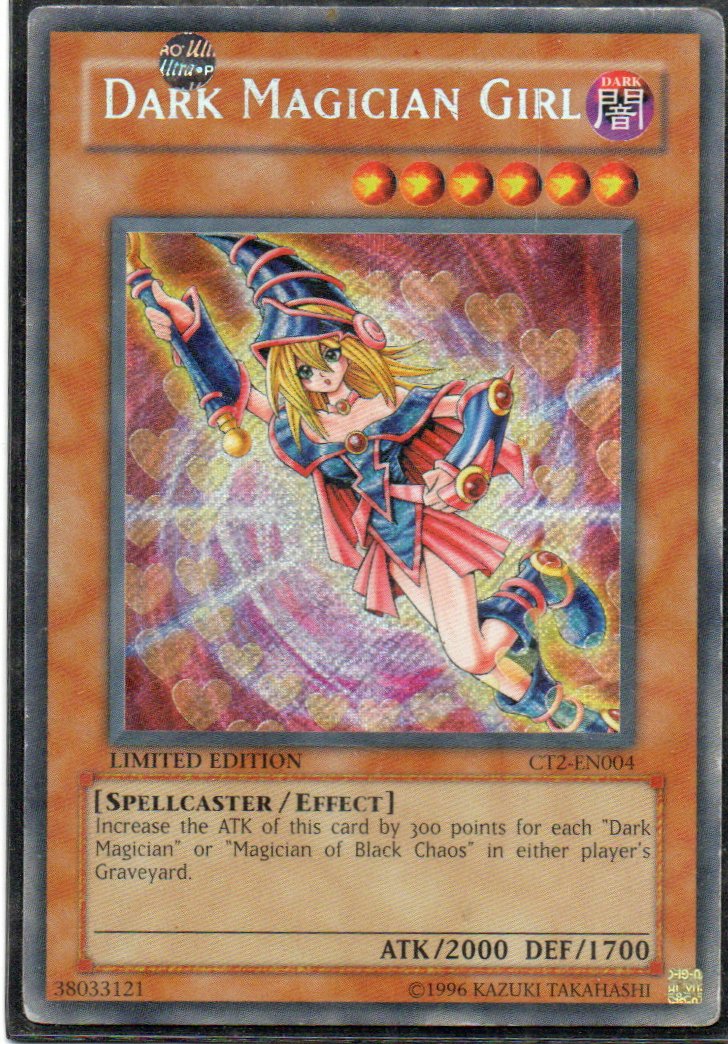 Dark Magician Girl CT2-EN004 Secret rare