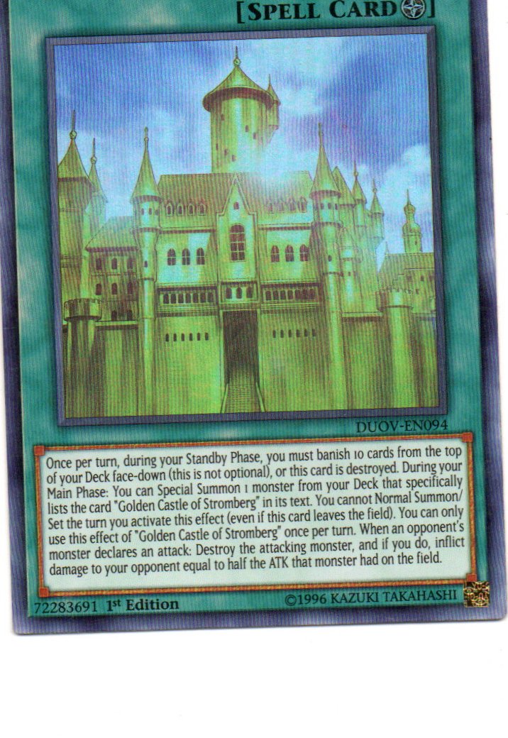 Golden Castle of Stromberg DUOV-EN094 Ultra rare