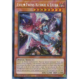 Evil*Twins Ki-sikil & Lil-la RA04-EN047 Secret rare
