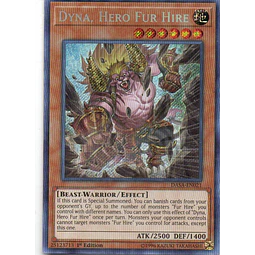 Dyna, Hero Fur Hire DASA-EN021 Secret rare