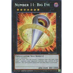 Number11: Big Eye BLC1-EN001 Secret rare