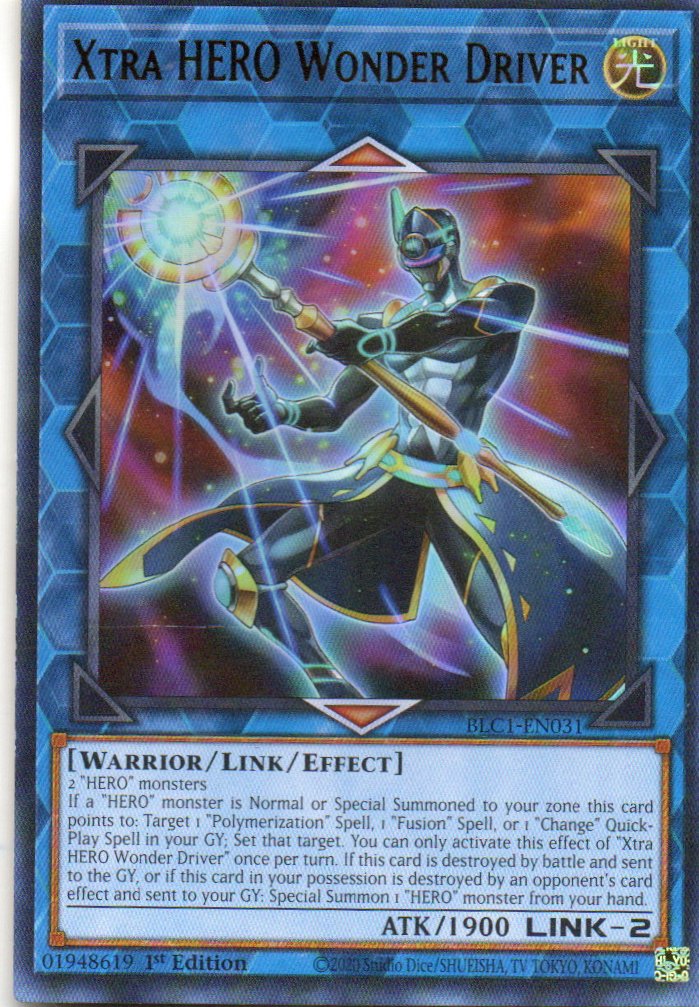 Xtra HERO Wonder Driver LEHD-ENA37 Ultra rare