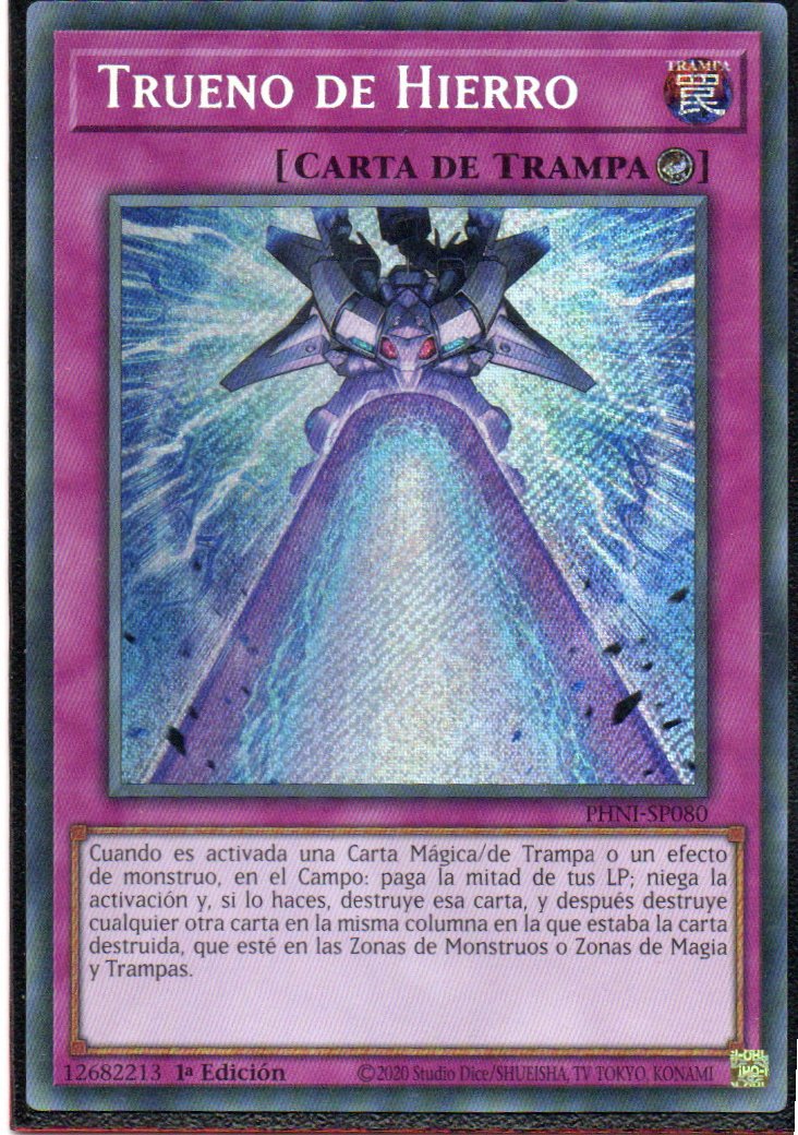 Trueno de Hierro PHNI-SP080 Secret rare