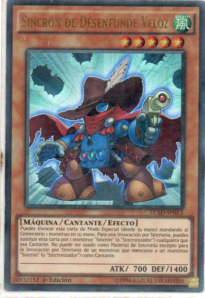 Sincron de Desenfunde Veloz LC5D-SP013 Ultra rare