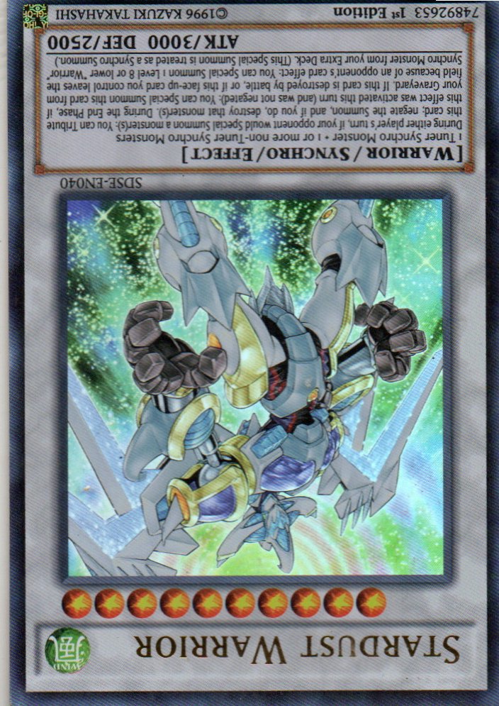 Stardust Warrior SDSE-EN040 Ultra rare