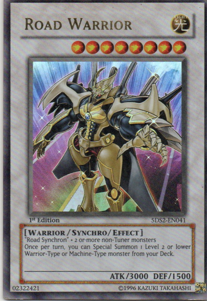 Road Warrior 5DS2-EN041 Ultra rare