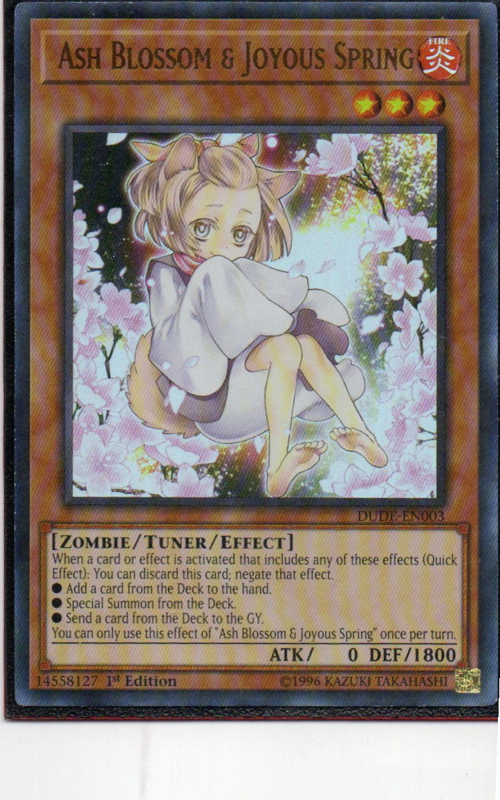 Ash Blossom & Joyous Spring DUDE-EN003 Ultra rare